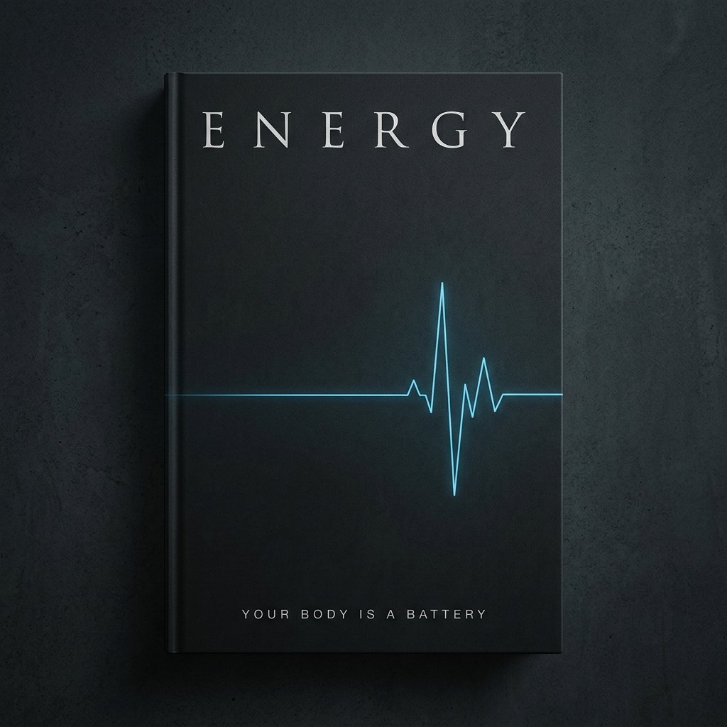 ENERGY Book cover square mockup